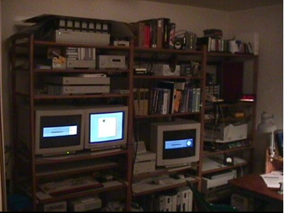 Old picture of stacks of Sun gear, click for full-size image